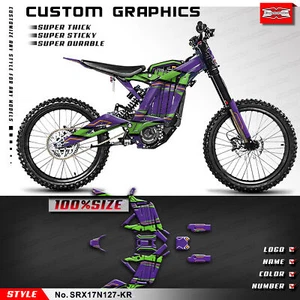 Graphics Kit Graphics Decals Dirt Bike Sticker Kit for Surron Light Bee X S LBX - Picture 1 of 8