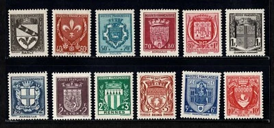 France - 1941 City Coats of Arms of Arms Never Used - Image 1 of 2