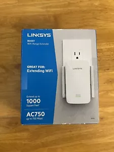 Linksys RE6300 AC750 Boost Wi-Fi Range Extender, White - Speeds up to 750Mbps - Picture 1 of 5