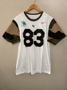 Nike NCAA Air Force Falcons Fußball Trikot T-Shirt weiß Camouflage Herren M NEU - Bild 1 von 7