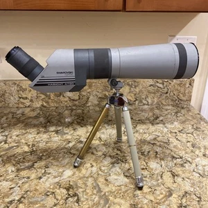 Swarovski Optik Habicht AT 80 Angled Spotting Scope & Tripod - Picture 1 of 24
