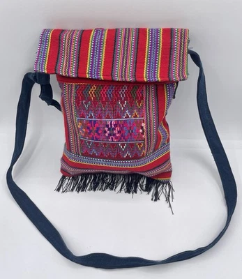 Andean Shaman Ceremonial CHUSPA Shoulder Bag - Image 1 of 4