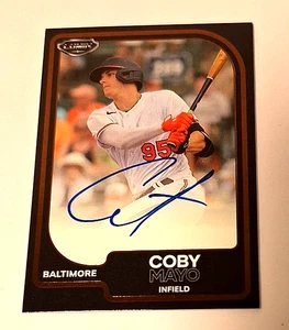 2025 Pulse Lumin Signatures Bronze #LA-CMA Coby Mayo XRc Auto #11/15 On Card - Picture 1 of 3