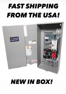 200 AMP Einphasengenerator Automatischer Transferschalter mit Power Management - Bild 1 von 8