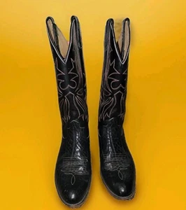 Stivali da lavoro Siete Leguas Master da uomo in pelle western cowboy taglia 7 EE - Foto 1 di 17