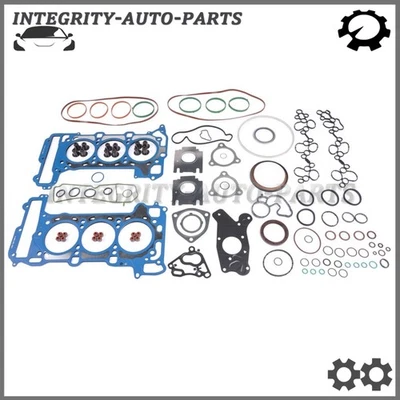 Engine Rebuild Gaskets Seals Kit Fit Audi S4 S5 B9 A6 Q7 Porsche EA839 2.9L 3.0L Foto 1 de 4