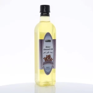Hemani 100% Pure & Natural Bitter Almond Oil for Hair, Nails & Skin - 500ml - Picture 1 of 2