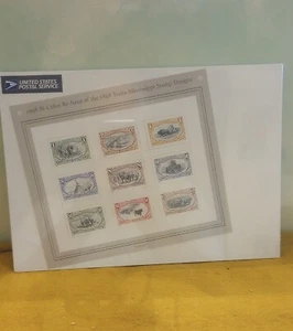 1997 U Bi-Color Re-Issue of the 1898 Trans-Mississippi Stamp Designs - Sealed - Picture 1 of 8