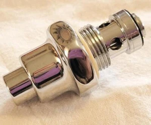 Botón pulsador fuente de agua cromada - Imagen 1 de 1