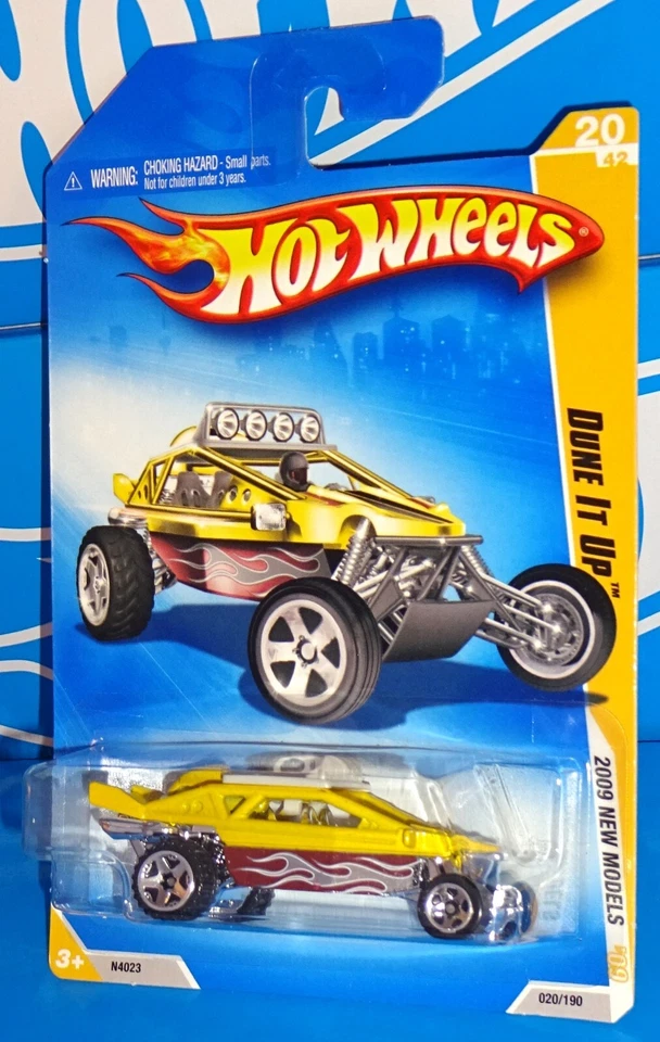 Hot Wheels 2009 Models Dune It up #20 Yellow Or5sp Diecast Car