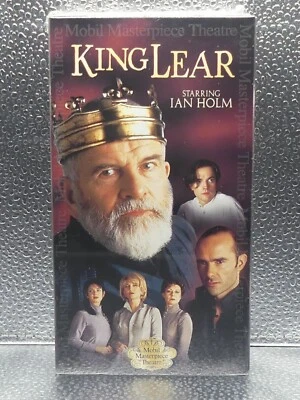 King Lear Ian Holm Mobil Masterpiece Theatre 98 VHS New Factory Sealed Videotape - Image 1 of 4
