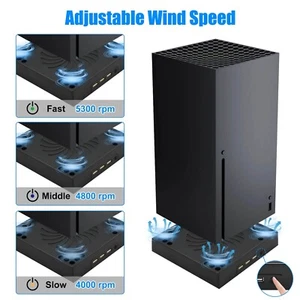 Vertical CPU Cooler With Stand Base & Fan Enhance Heat Dissipation - Afbeelding 1 van 18