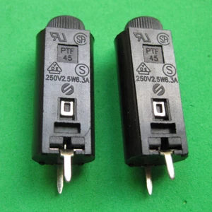 8pcs Ceramics Glass PTF45 PCB Fuse Holder Socket 5mm x 20mm - Picture 1 of 5