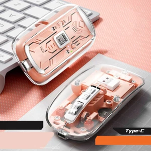 Wireless Bluetooth mouse optics mini Portable Rechargeable magnetic attraction - Picture 1 of 17