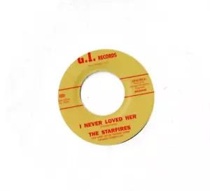 THE STARFIRES I Never Loved Her 7" VINYL RE 60s GARAGE ROCK - Picture 1 of 1