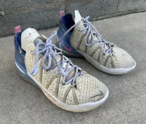 Nike LeBron Los Angeles By Day DB8148-200 Men's Shoes Size 9 US 2020 USED - Picture 1 of 21