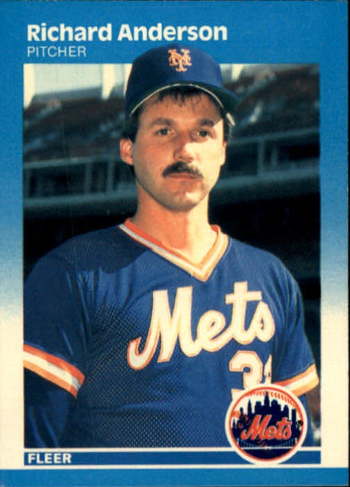 1987 Fleer Baseball (Pick Card From List 1-340) C40 01-25 - Image 1 of 1