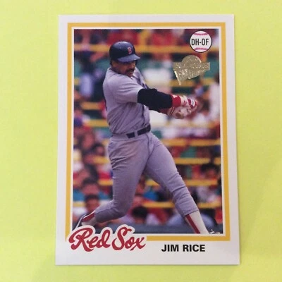 2003 Topps All-Time Fan Favorites 78 Jim Rice Boston Red Sox - Image 1 of 2