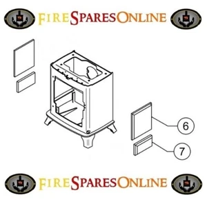Yeoman Stove Spares to Suit Exe, Exmoor, Devon, Select Spares Required - Picture 1 of 7