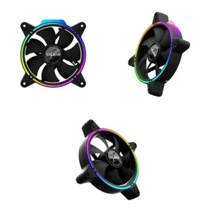 ZALMAN RGB LED PC CASE FAN / 120mm Fan / Front and back Double LED Effect/ 3PACK - Picture 1 of 10