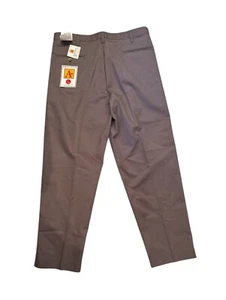 A+ School Uniform Pants Boys 36x30.5 Adjustable Waist Gray Relaxed Husky NWT - Picture 1 of 5