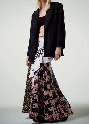 FALDA DE CUERO ESTAMPADA ZARA MUJER NUEVA CON ETIQUETAS SS23 EDICIÓN LIMITADA TALLA M 1966/500 Foto 1 de 3