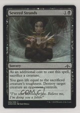 2018 Magic: The Gathering - Guilds of Ravnica English Foil Severed Strands 0w7