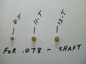 COX -8-- 11 - 12 --TOOTH -PINIONS !!!!!!!! - Picture 1 of 3