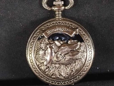 Винтажные кварцевые карманные часы Riviera Remington Ducks - Изображение 1 из 3