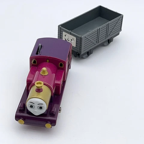 Thomas TOMY Trackmaster Lady VIDEO 2000 1st Ed GUC Magic Railroad Plarail Motor Cover