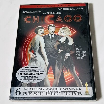 Chicago - DVD - New / Sealed - Richard Gere - Catherine Zeta-Jones - Zellweger Foto 1 de 4