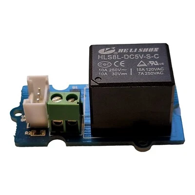 Seeed Studio Grove Relay,1-channel Relay module for Raspberry Pi,Arduino - Image 1 of 4