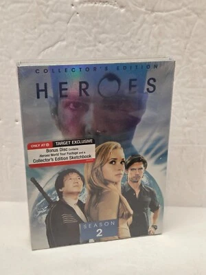 NEW Heroes: Season 2 DVD Collector's Ed Target Exclusive w/Sketchbook Bonus Disc - Image 1 of 2