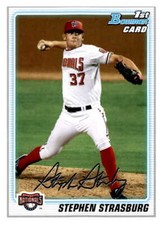 2010 Bowman Prospects Stephen Strasburg  FBC BP1