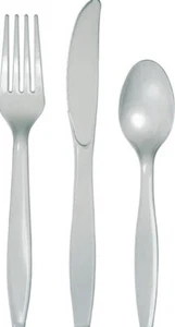 Shimmering Silver Cutlery, 18 ct - Picture 1 of 1