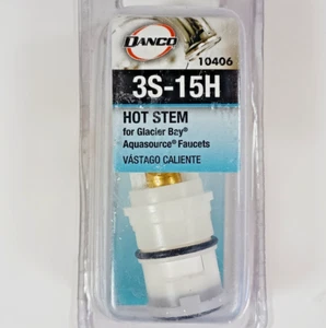 Danco 10406 ~ 3S-15H Hot Stem for Glacier Bay Aquasource Faucets. - Picture 1 of 1
