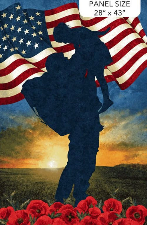 Northcott - Estrellas y Rayas - Panel Soldado Marina # 27010-49 Foto 1 de 1