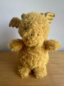Jellycat Little Dragon Gold 18cm Plush - Picture 1 of 4