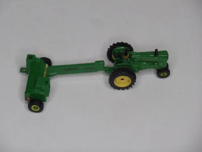 Ertl John Deere Licensed Tractor with Forest Harvester Green See Description - Image 1 of 4