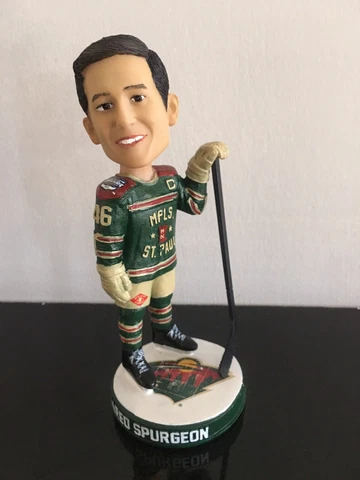 Jared Spurgeon Minnesota Wild Bobblehead Cover