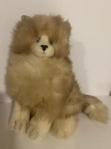 Vintage Yomiko Collection  Grey Lavender Tabby Cat 12" Plush Russ - Picture 1 of 8