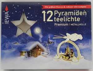 German Tea Lights Pack of 12 FOIL HOLDER 12-3815-P - Picture 1 of 2