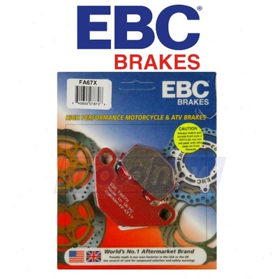 EBC Front X Series Carbon Brake Pads for 1984-1986 Kawasaki KL600 - Brake bb - Image 1 of 4