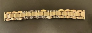 Vintage 50’s Apex 10K Gold Filled Stretchy Wristwatch Band - Picture 1 of 11