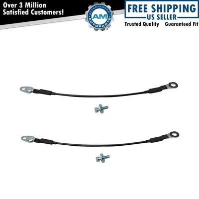 Juego de pares de cables de puerta trasera para 07-16 Chevy Silverado GMC Sierra Hummer H3T Foto 1 de 4