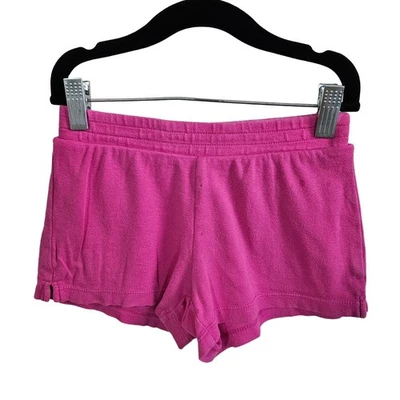 Gymboree Girls S Pull On Shorts Bright Pink 100% Cotton Comfy Loungewear Sweats - Image 1 of 4