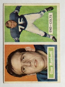 1957 Topps #5 Gino Marchetti (EX) - Bild 1 von 2