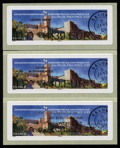 FRANCE 2025 ATM LISA - MARCOPHILEX XLIX Salon-de-Provence Château castle Empéri - Picture 1 of 1