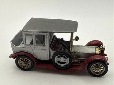 Matchbox "Models Of Yesteryear" Y-7 1912 Rolls Royce Silver Collectible Car - Image 1 of 4