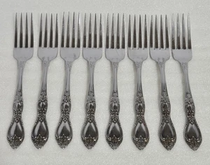 Oneida WMA Rogers Deluxe Edelstahl Huntington Tafelgabeln 7 1/4" 8er Set - Bild 1 von 8